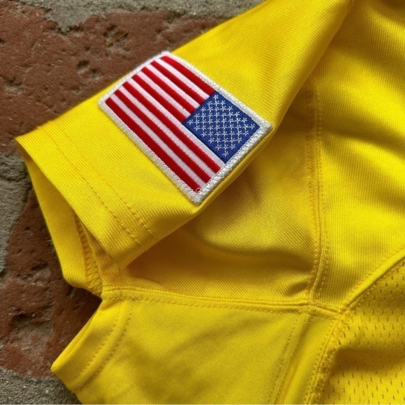 Army Football Adidas Game Uniform Jersey 3XL Mama #75 yellow, black, silver - Picture 5 of 15